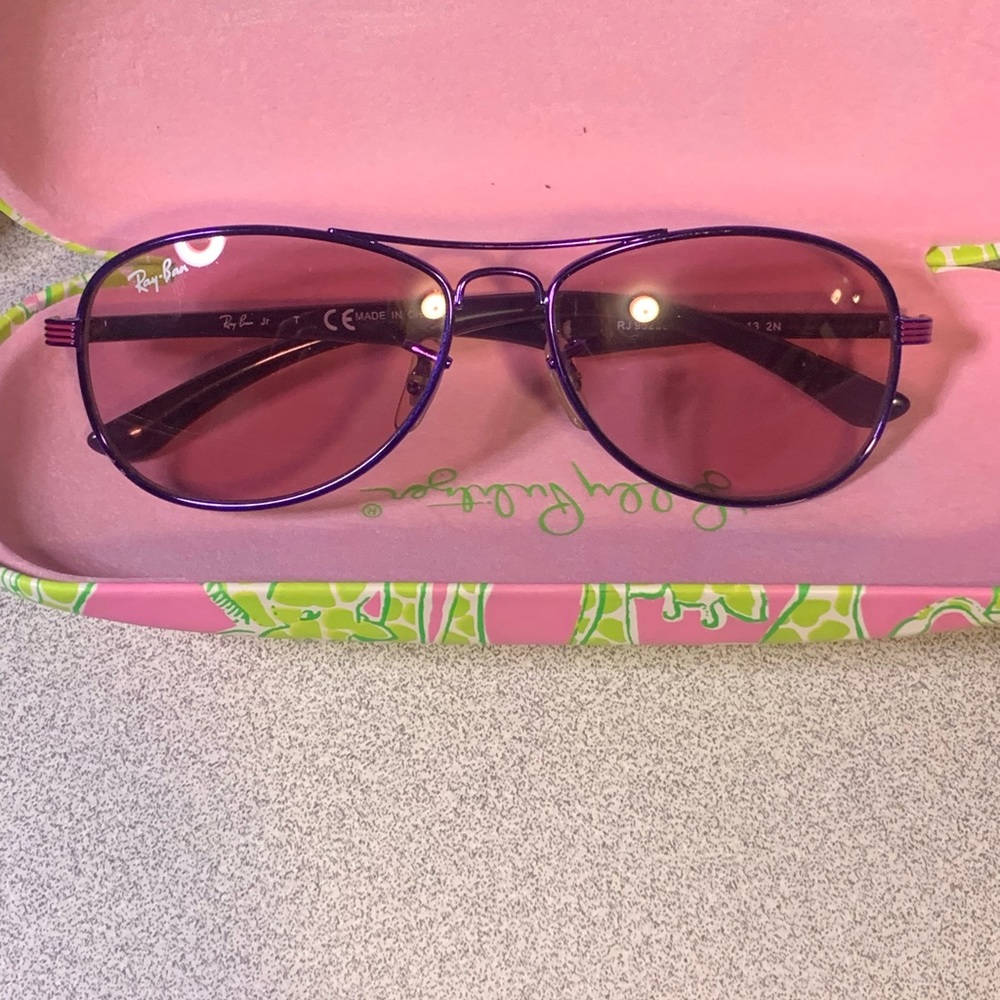 Rayban JR Aviator Sunglasses